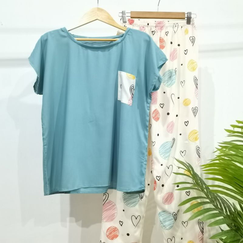 BABYDOLL RAYON PANJANG| BABYDOLL MURAH | BAJU RUMAHAN-Panjang 19