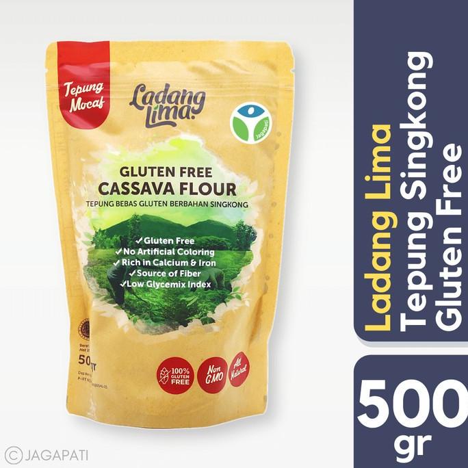 

Ladang Lima - Tepung Singkong Gluten Free - Tepung Mocaf 500gr