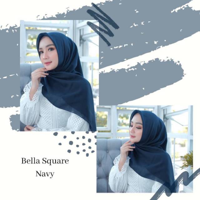 HIJAB SEGI EMPAT / BELLA SQUARE VER.1