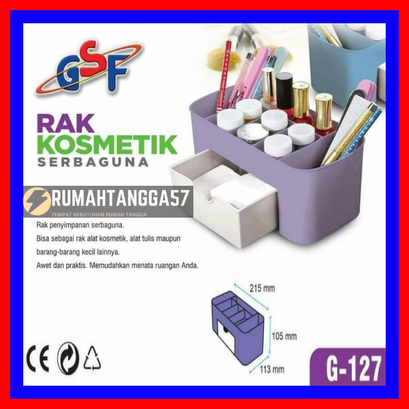 RAK KOSMETIK GSF / RAK MAKEUP STORAGE KOTAK PENYIMPANAN ALAT TULIS TEMPAT KOSMETIK / RAK SKIN CARE /