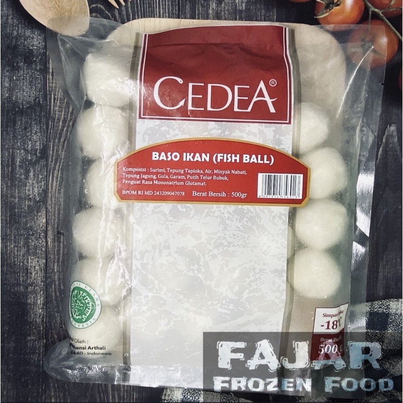 

Cedea Baso Ikan (Fish Ball) 500gr