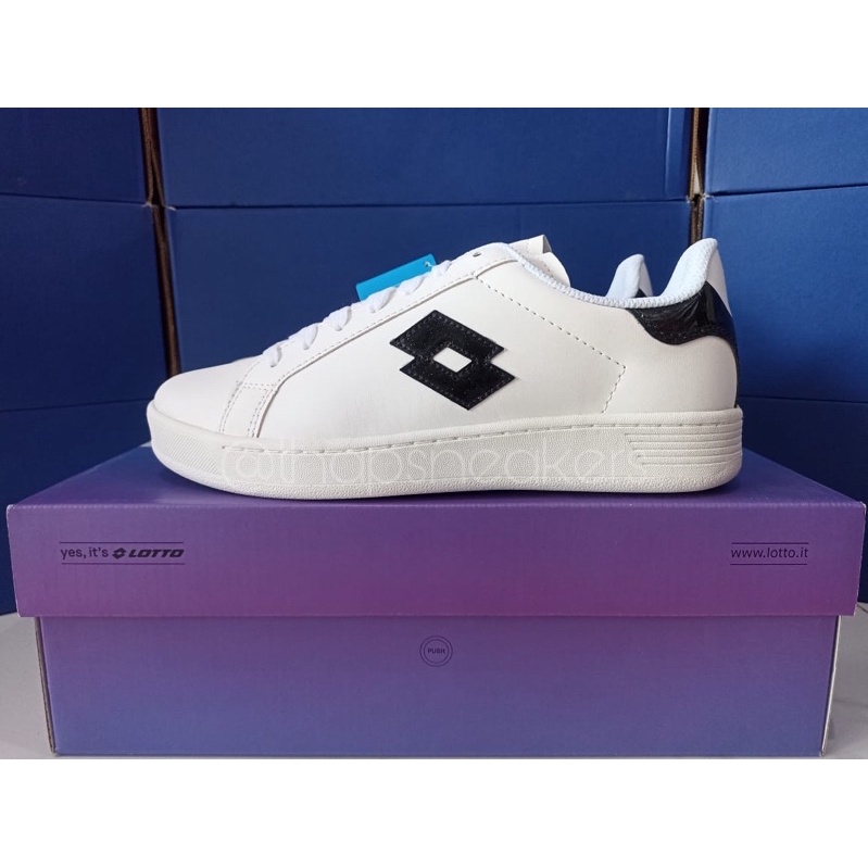 Lotto 1973 Evo III Glitter White Original BNIB Resmi