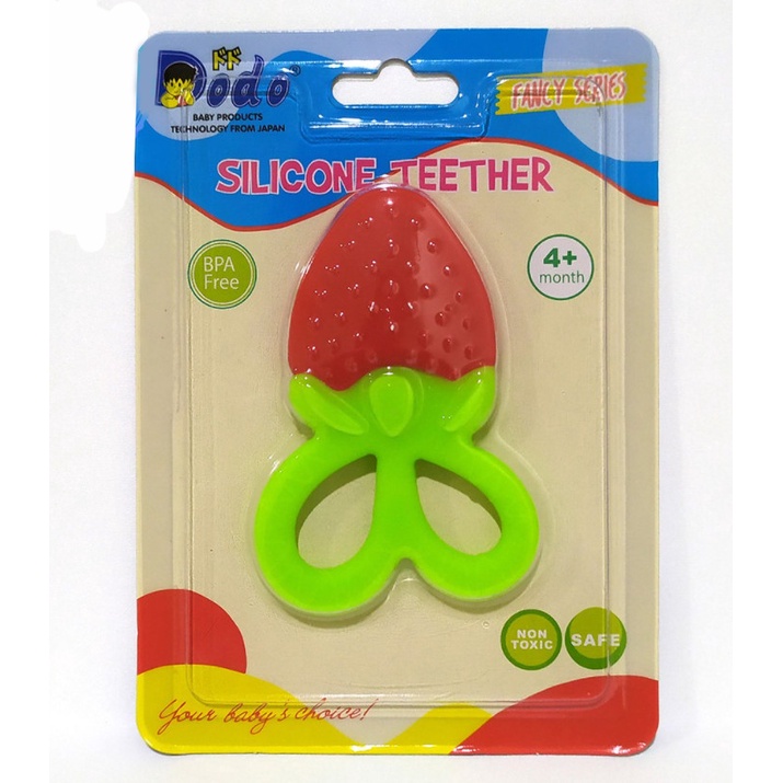 Morinz Dodo DAC-063 Silicone Teether / Gigitan Bayi Silikon