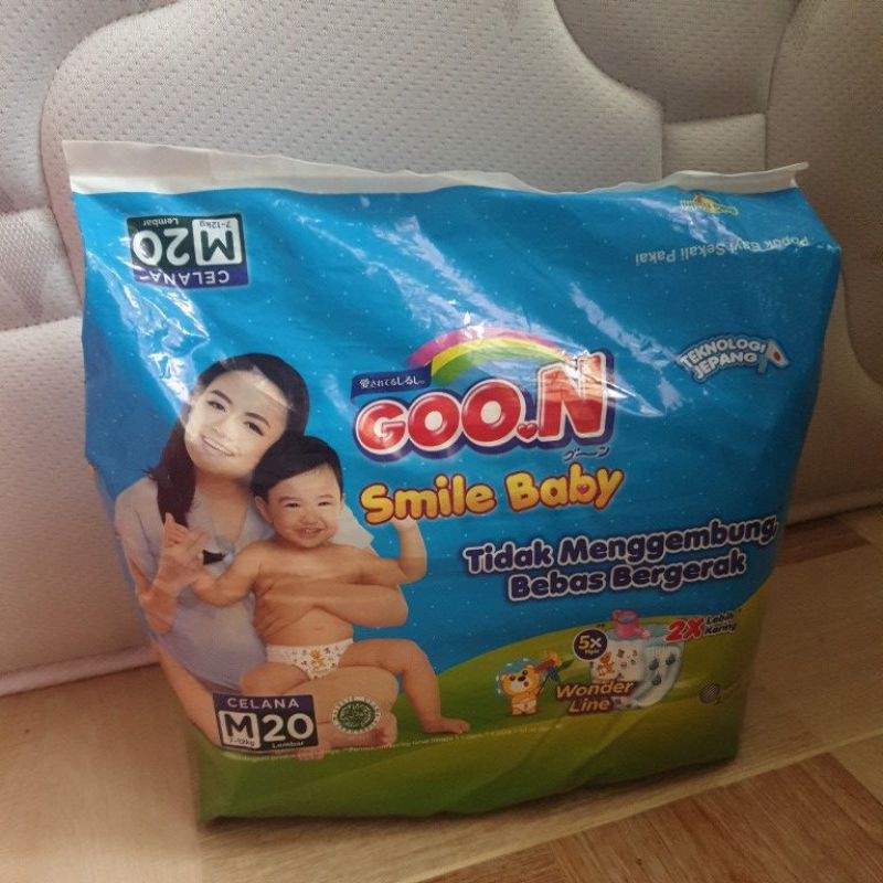 Popok/ diapers/ pampers/ goon smile pants / XL 17+2/ XXL 18+2/L20/M20/L30