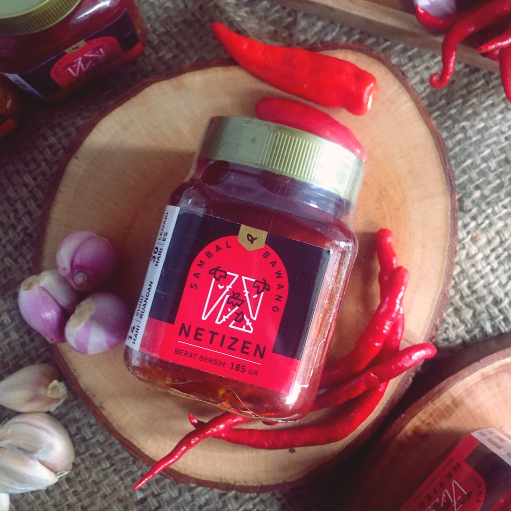 

Sambal Bawang Netijen Pedas 185gr/200ml TANPA PENGAWET
