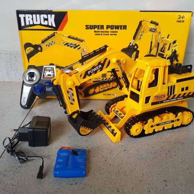 Mainan Remote Control Excavator - RC Excavator Konstruksi Bangunan