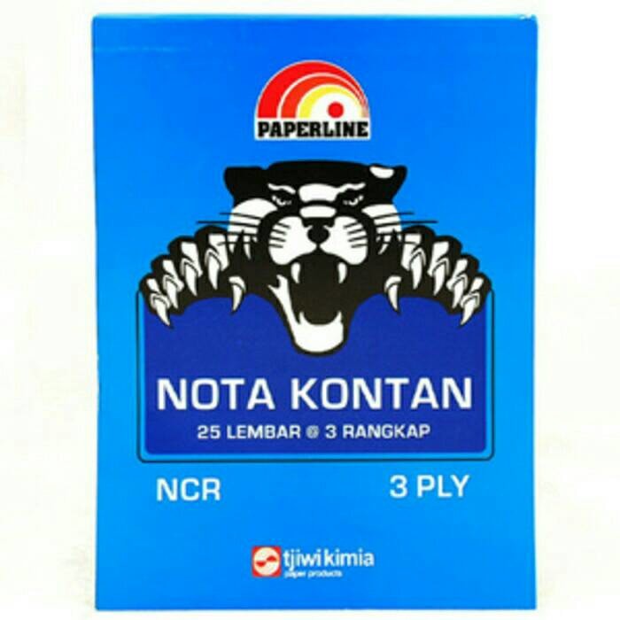 

Nota kontan 3 ply besar paperline