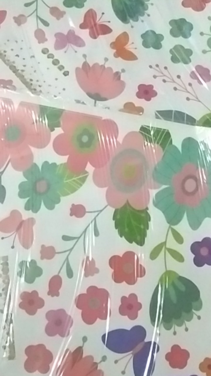 Sticker Dinding Wallsticker Uk.50x70 Bunga & Kupu - Kupu Sk7127