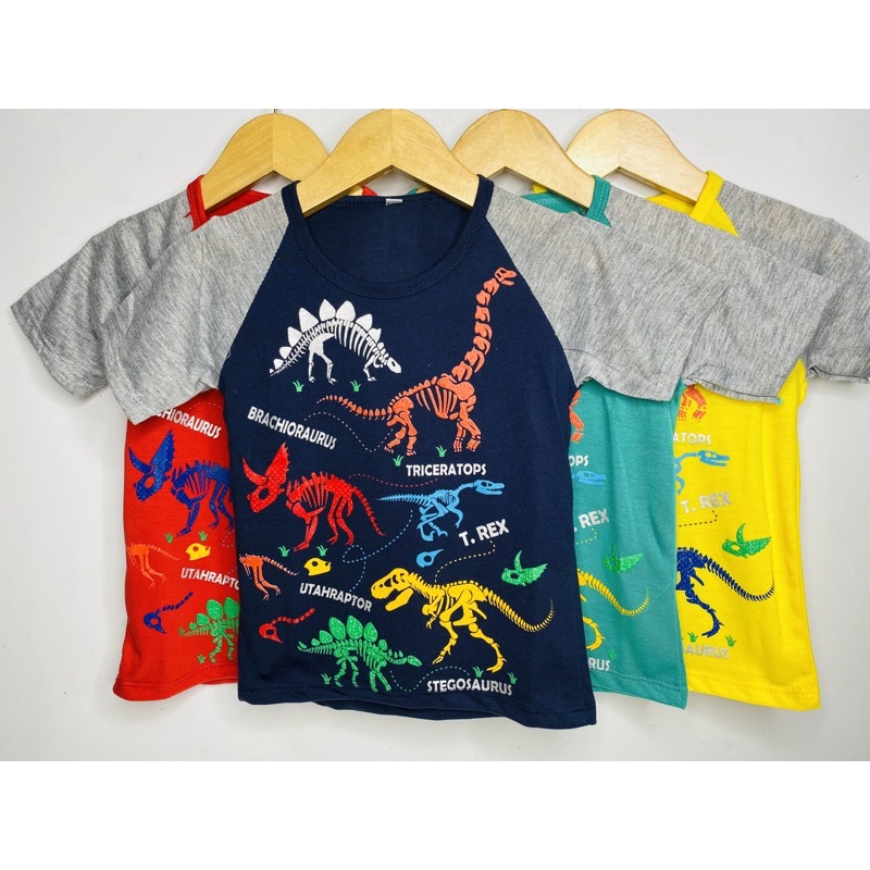 Kaos kimono anak laki-laki-kaos DINO 1-10 tahun