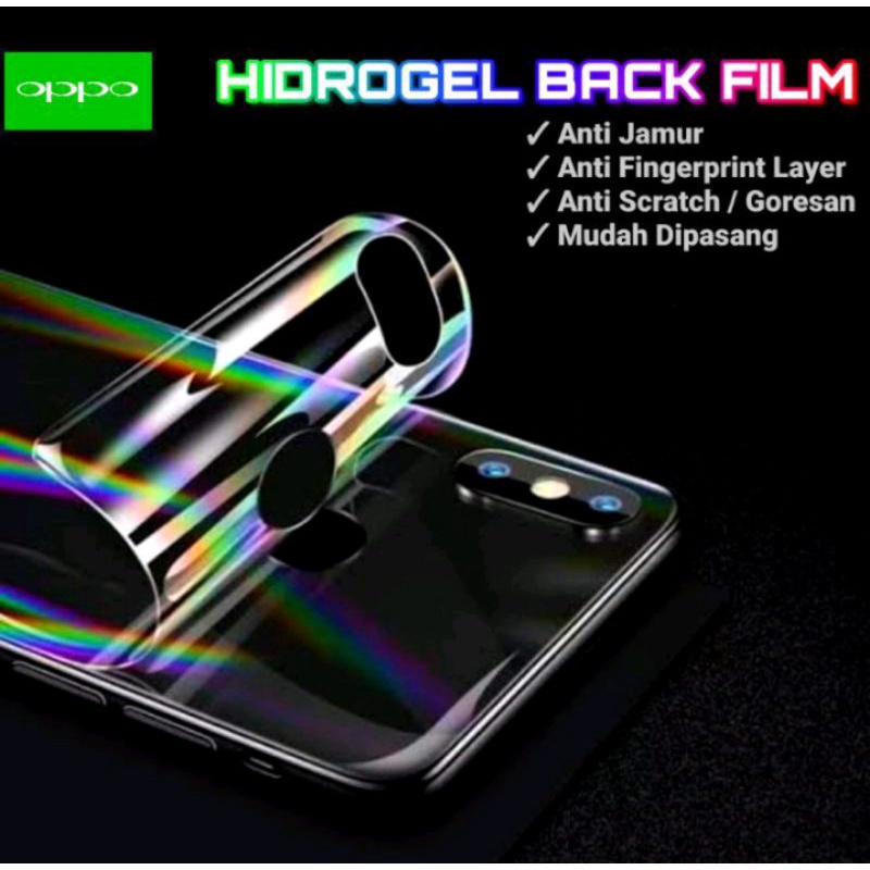 Garskin Back Skin Aurora Oppo A11K Anti Gores Pelindung Belakang Handphone