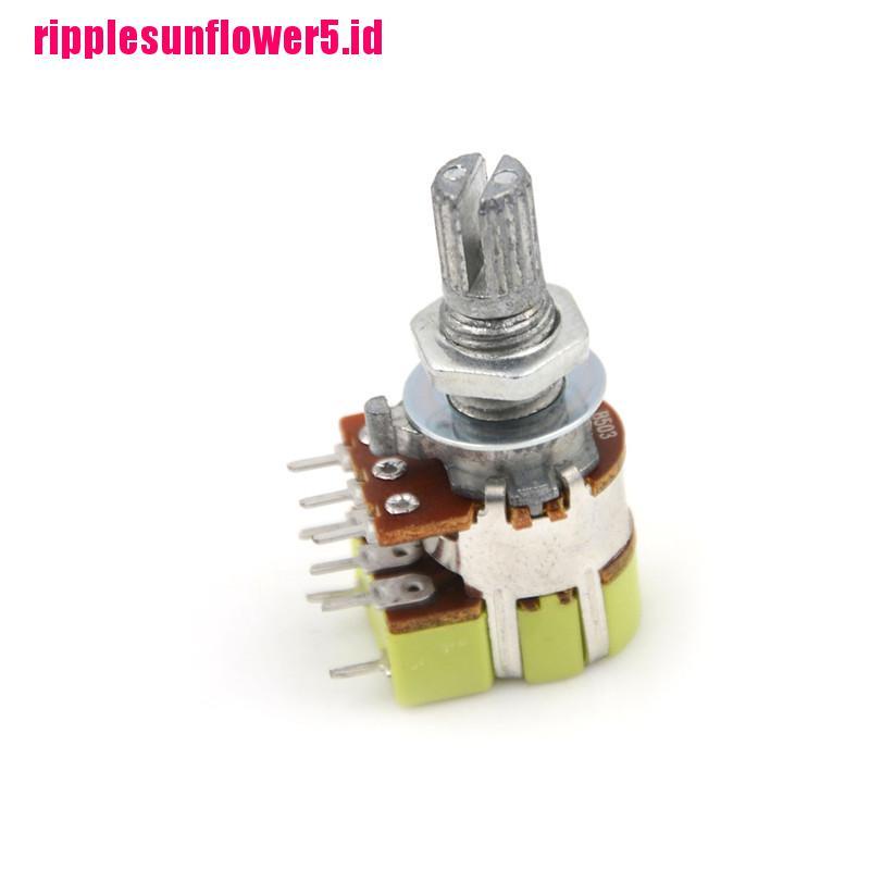 B50k 50K Ohm Saklar Kontrol Volume Linear Ganda
