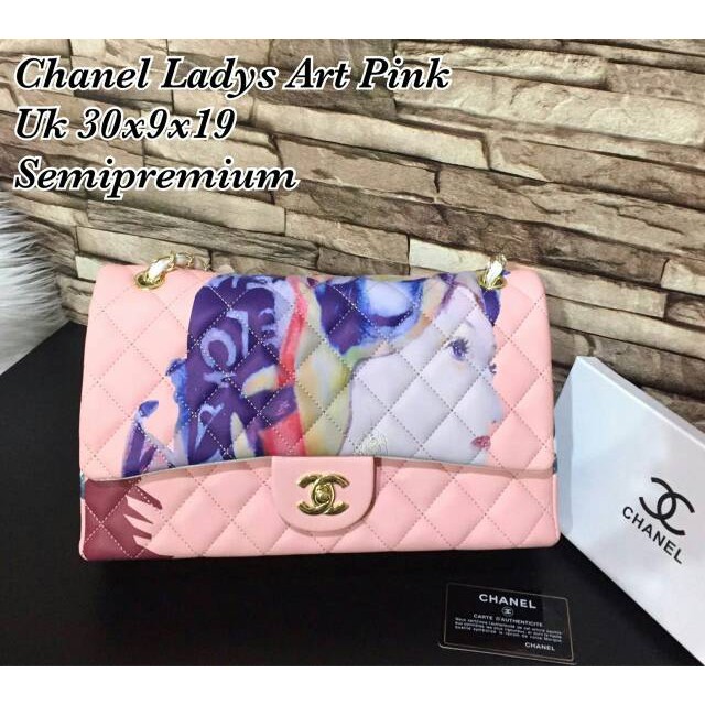 TAS CHANEL LADYS ART SEMI PREMIUM