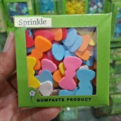

Sprinkle Gumpaste Pita/Cupcake/Hiasan Kue Tart/Topping/Dekorasi