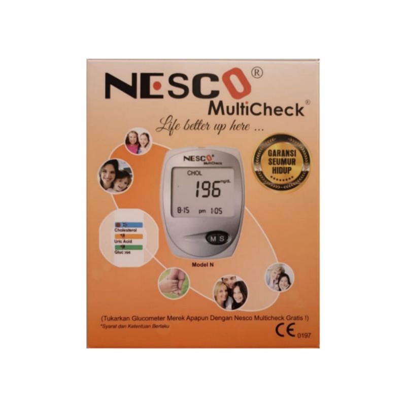 Alat Multicheck NESCO GCU 3 in 1 / NESCO Alat Multcheck GCU 3 in 1