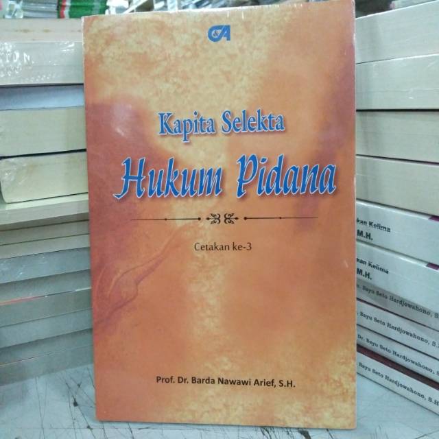 KAPITA SELEKTA HUKUM PIDANA