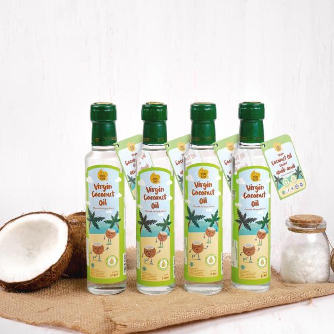 

Concos Virgin Coconut Oil Kids 250ml Paket 4 Botol