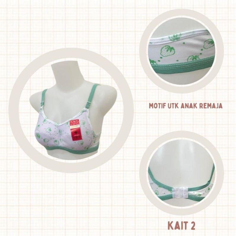 Bh/Bra Sport Remaja Body fit Tanpa Bisa Dan Kawat Nyaman Dipakai | Bisa Cod