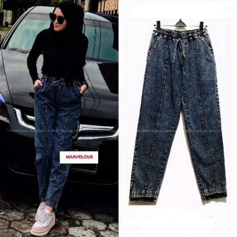 CELANA WANITA JEANS MODEL TERBARU JUMBO DAN STANDAR CELANA PANJANG