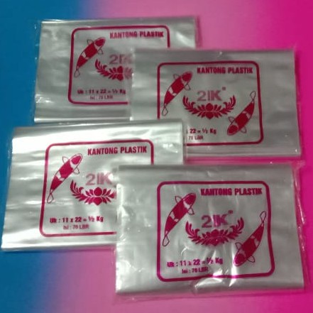 LAGI DISKON!!! Plastik PP KOI 11x22(1/2kg) isi 5 pcs