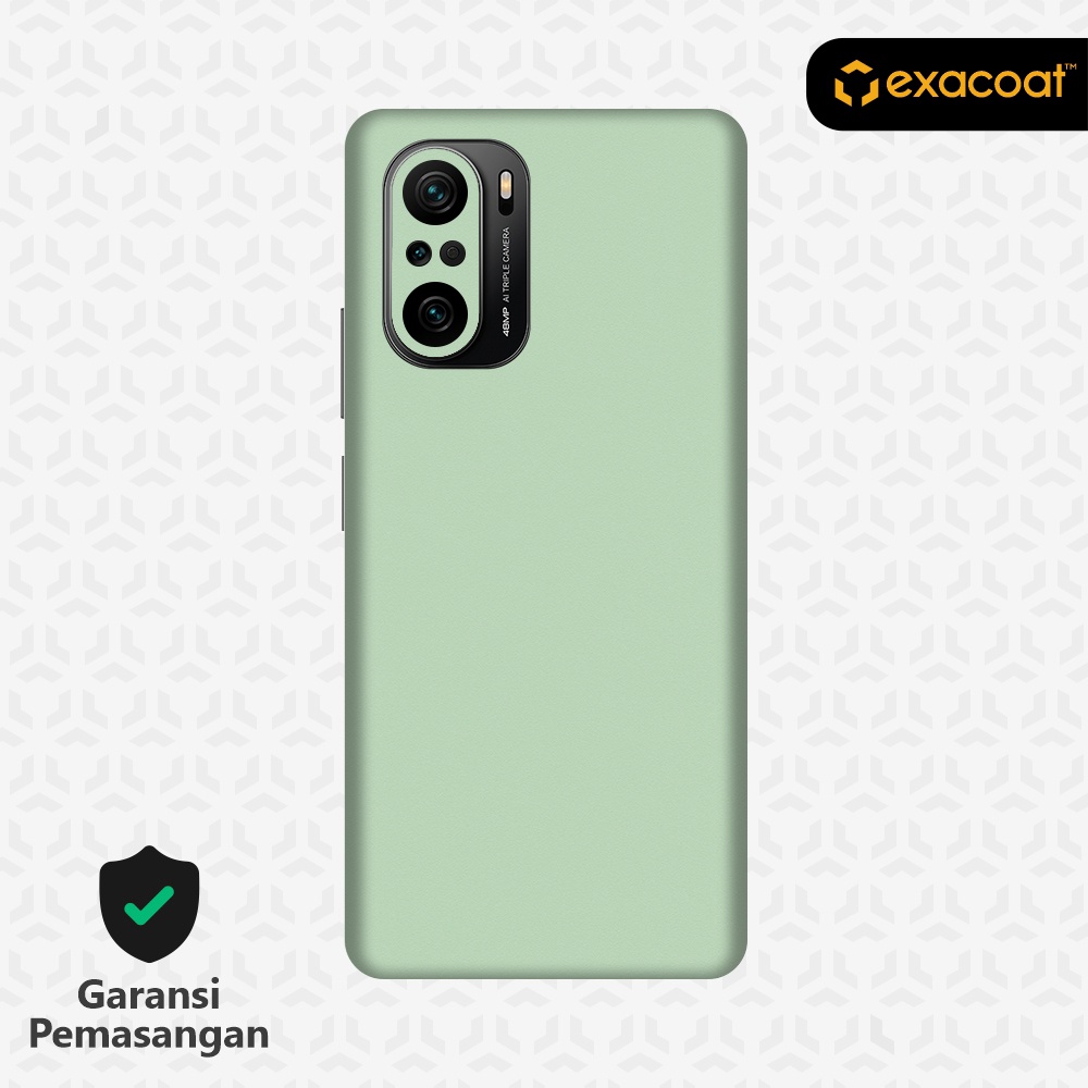 [EXACOAT] Poco F3 3M Skin / Garskin - Glacial Green