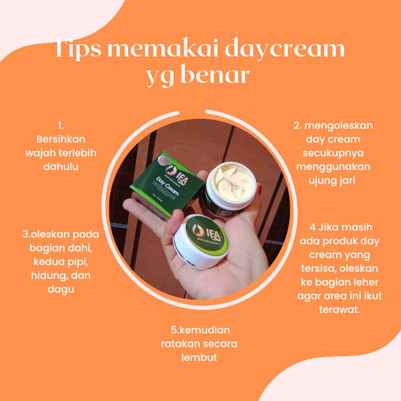 Day cream premium Ifa glow skincare