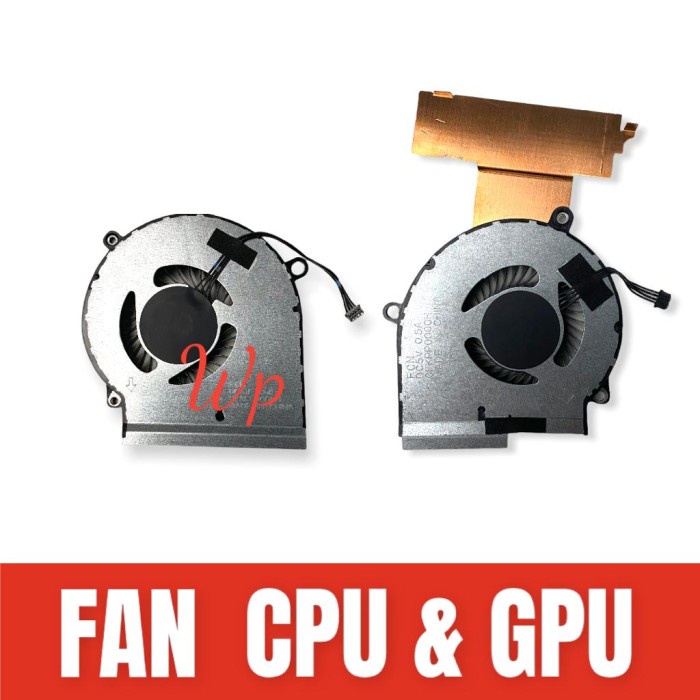 Cooling Fan Kipas HP Omen 15dc 15-dc 15DC001 Gaming NB WASD 4 5 pro IV