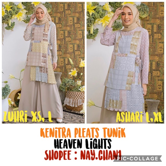 Kenitra Pleats Heaven Lights