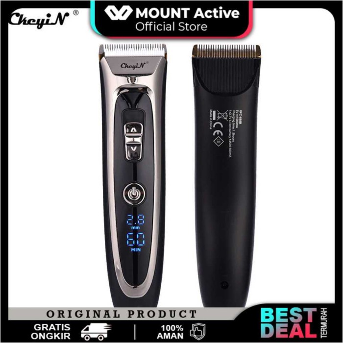 

SURKER Alat Cukur Elektrik Hair Clipper Trimmer Cordless - RFC-688B