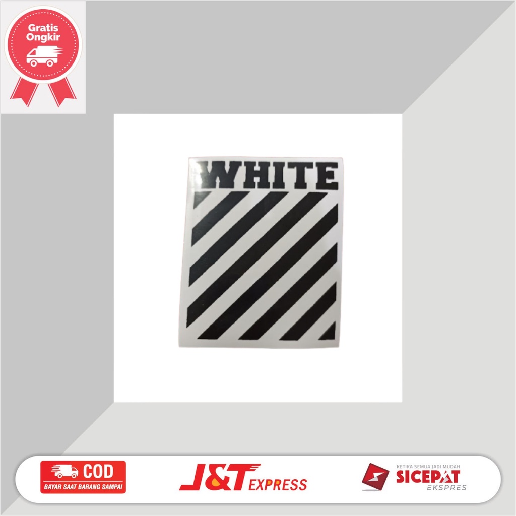 

Stiker Distro Brand Branded Anti Air Murah Setiker Distro Stiker Clothing Off White