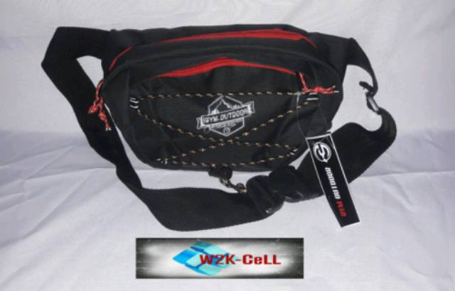 Tas selempang wanita waistbag QYM OUTDOOR