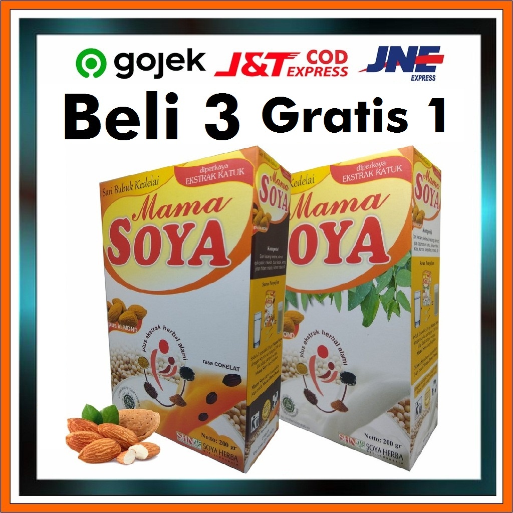 Jual Asi Booster pelancar a   si booster asi Mama Soya Pelancar Asi 200