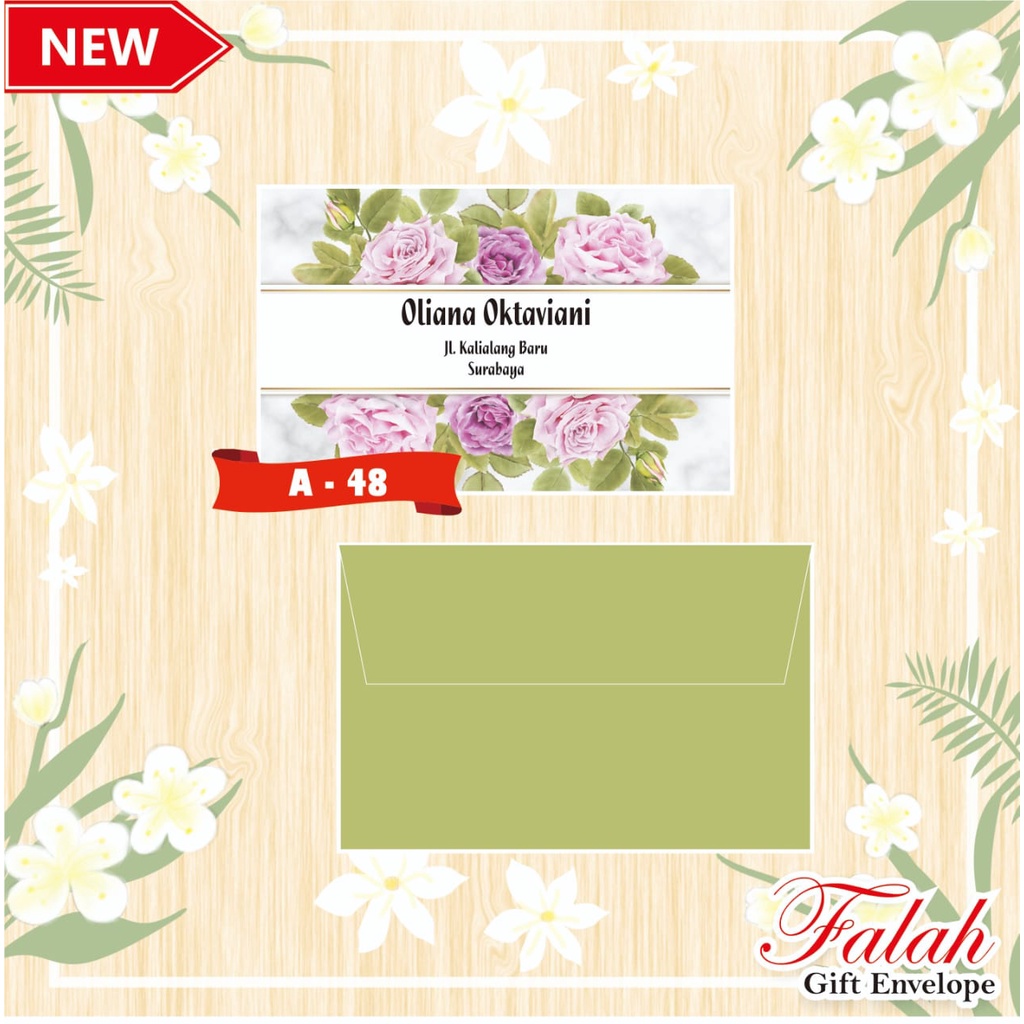 

Amplop Falah Motif A-48 Isi 50 Lembar Tanpa Tulisan