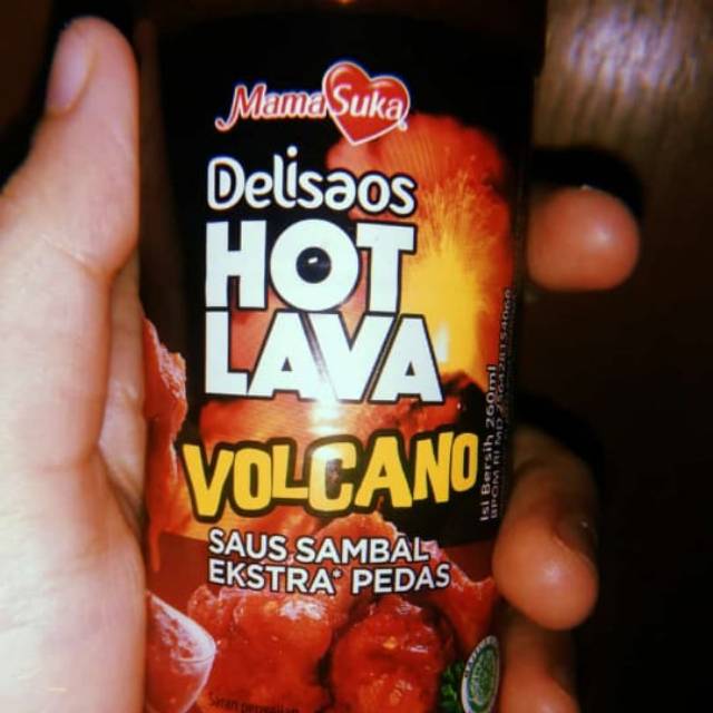 Saos hot lava volcano