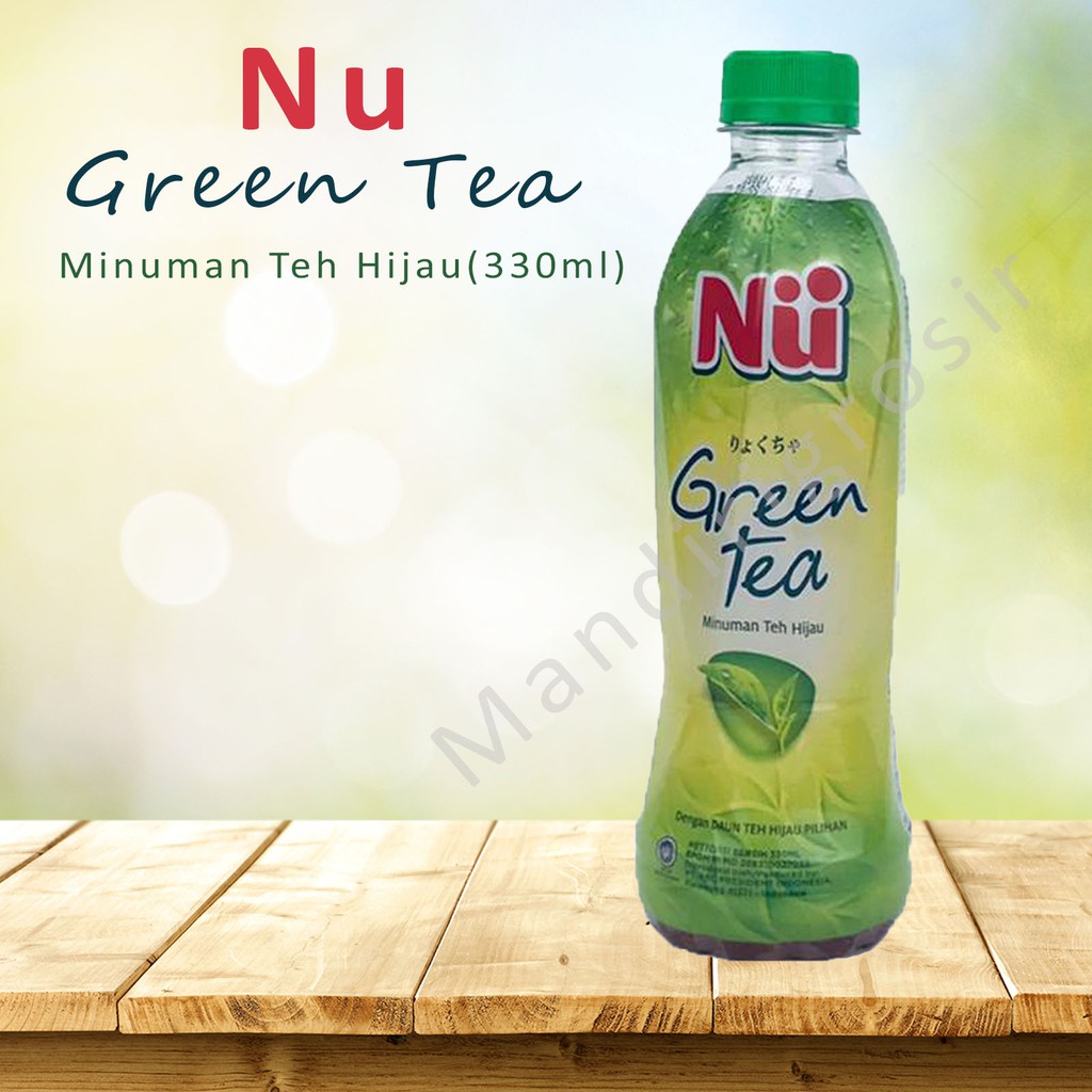 * MINUMAN NU GREEN TEA 330ML 3 VARIAN RASA