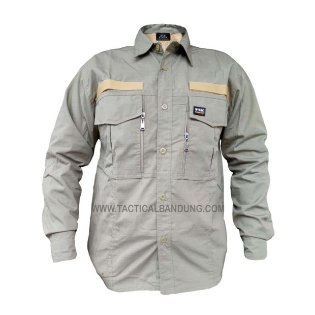 KEMEJA TACTICAL W TAC TANGAN PANJANG / KEMEJA WTAC LENGAN PANJANG OUTDOOR / KEMEJA SERAGAM KANTOR / KEMEJA DINAS / KEMEJA KRU / KEMEJA CREW