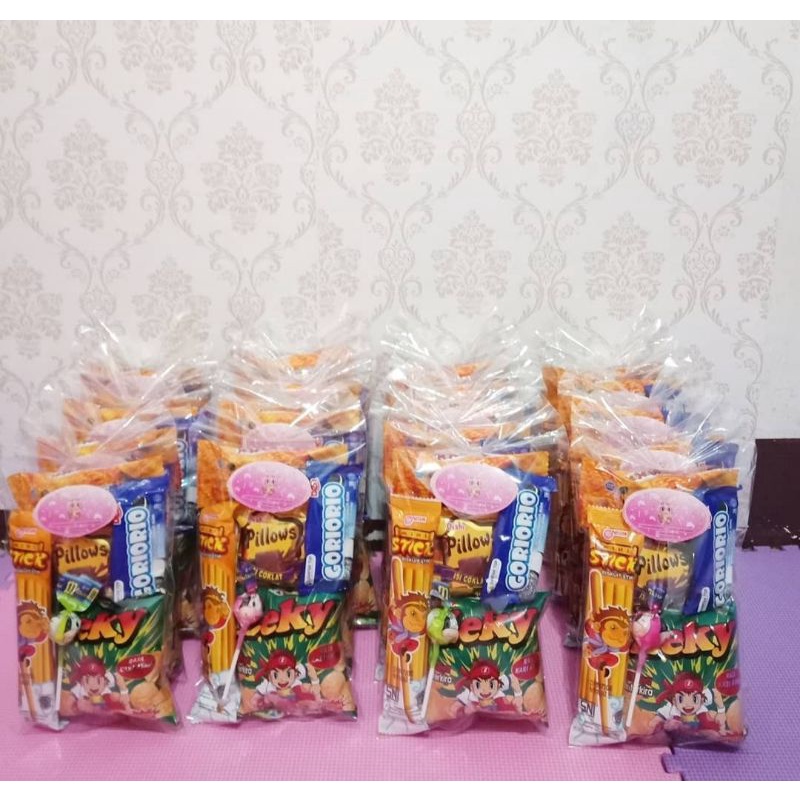 Snack ultah anak / bingkisan ultah anak