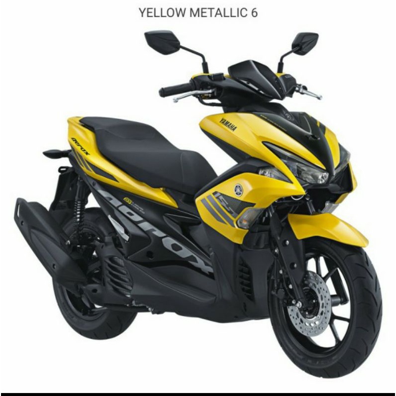 pesenan full set body body halus kuning aerox 155 original yamaha