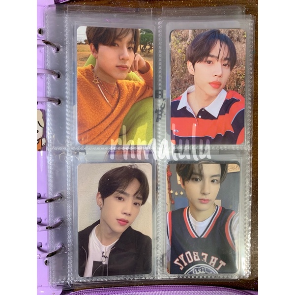 photocard pc the boyz dazed sunwoo eric abas christmassy xmassy tc fancon dilan