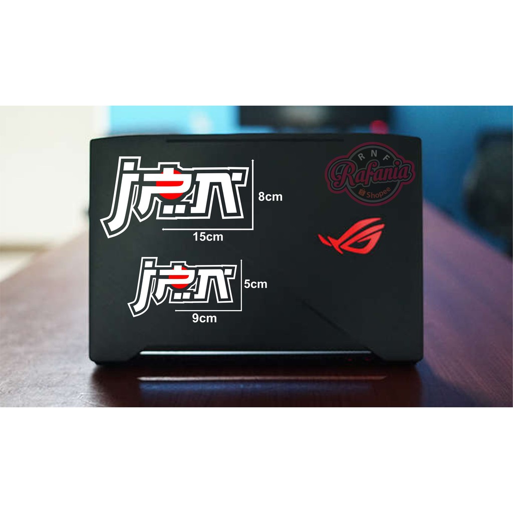 Stiker logo jpn stiker mobil stiker laptop stiker helm stiker hp