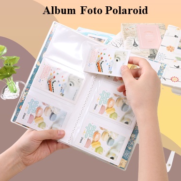 Album Tempat Foto Polaroid Card Holder Photocard K-pop 84 Lembar Foto mini