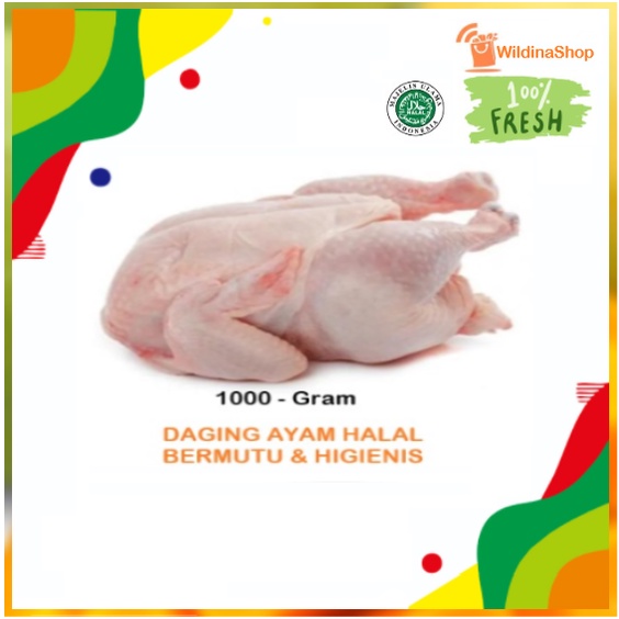 

Ayam karkas broiler size 900-1000 gr -1kg [Bisa Reques Pot,8-9-10-12 ]