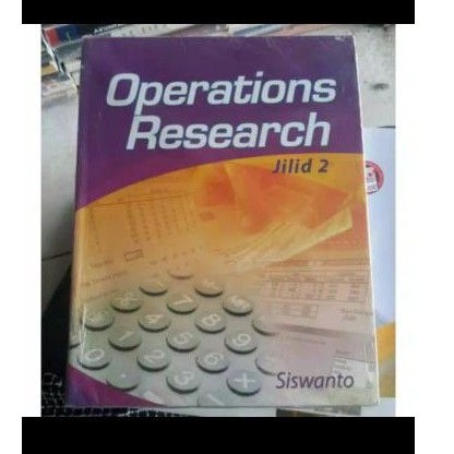 

Operations Research jilid 2 by Siswanto