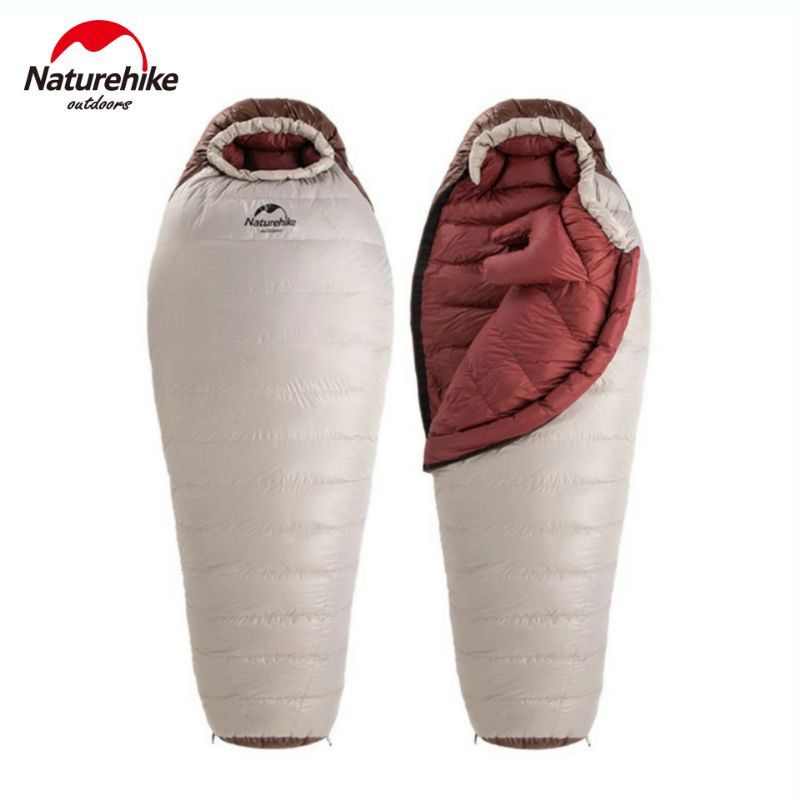 SLEEPING BAG MUMMY BULU ANGSA NATUREHIKE NH20YD001 SNOWBIRD ULTRALIGHT BERKEMAH GOOSE DOWN PENDAKI G