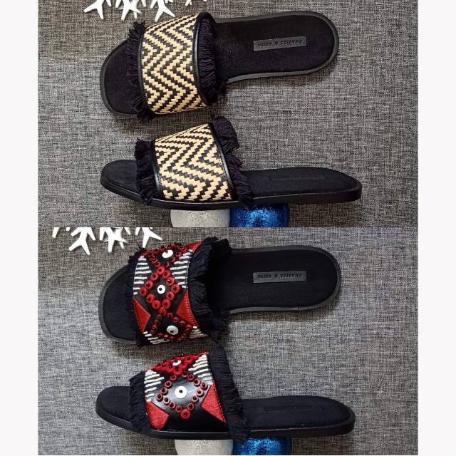 Sale Charles and Keith CK1-20038 sandals ori