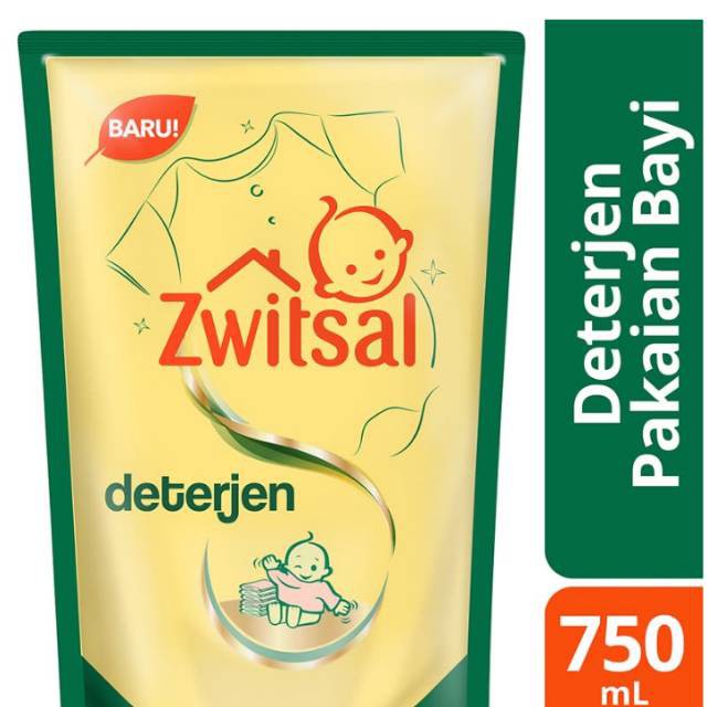 Zwitsal Baby Fabric Detergent 750 ml - 551551