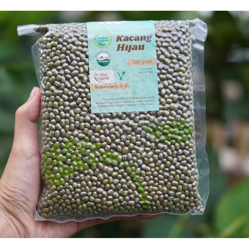 

Kacang Hijau Organik 500gr - Lingkar Organik