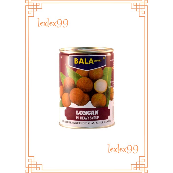 

Kalengbuah- Bala Brand Longan Kelengkeng -Buah-Kaleng.