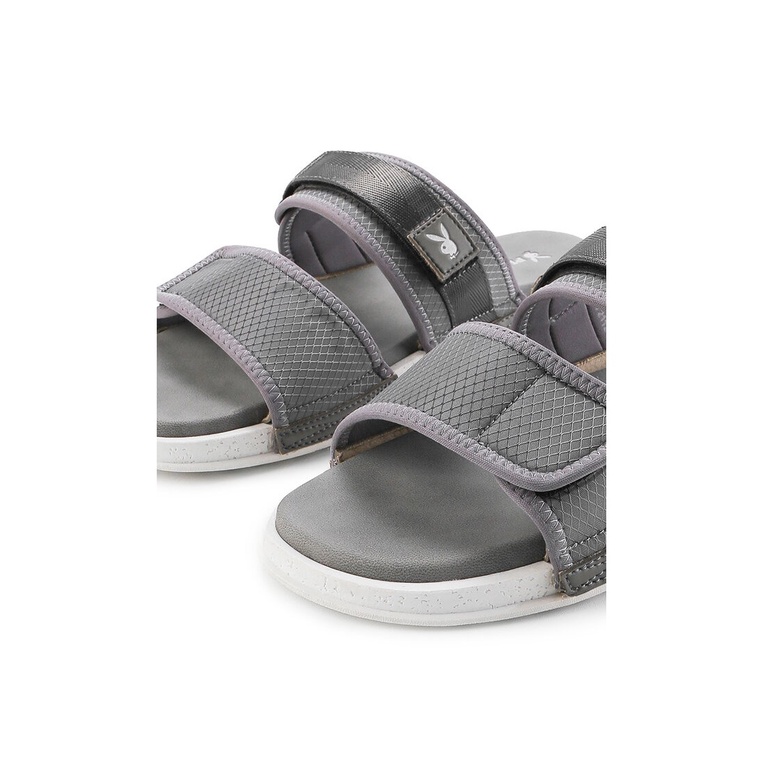 SANDAL SLIDE PLAYBOY PRIA ORIGINAL CASUAL BRANDED ASLI ABU-ABU PL12