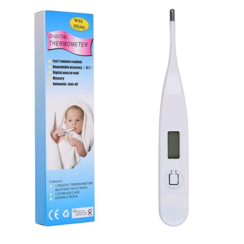 Thermometer Digital Infrared Suhu Tubuh - Termometer Thermogun Digital