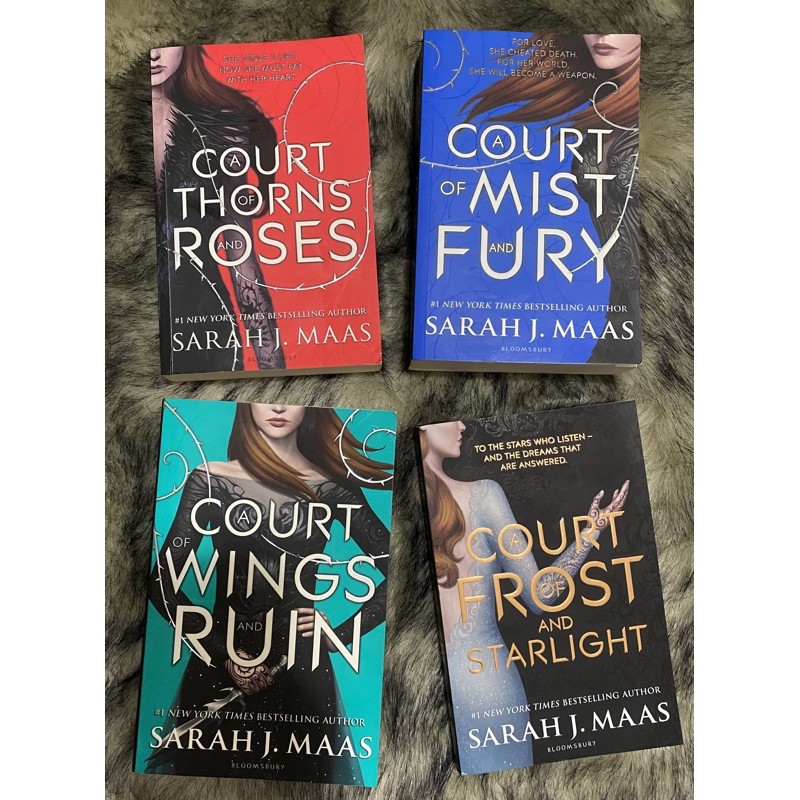 (NEW+English) A Court of Thorns and Roses a frost starlight a court of mist and fury wings and ruin